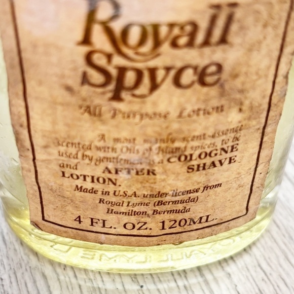 Vintage ROYALL SPYCE by Royall Fragrances Bottle Small Amount Of Product USA - Picture 4 of 9